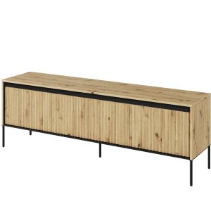 Loftowa szafka RTV dąb artisan 167 cm FLORES 805103 Loftowa szafka RTV dąb artisan 167 cm FLORES 805103