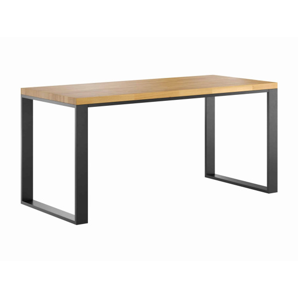 Loftowe Biurko Dębowe 140x80 cm - Elegancja i Funkcjonalność 306149