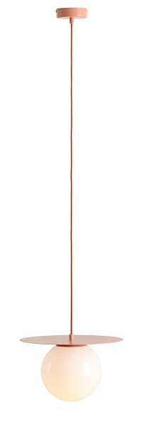 Loop Coral M — lampa wisząca E27, łososiowa 1060961