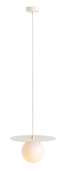 Loop Cream S — lampa wisząca 1xE14, kremowa 1060959
