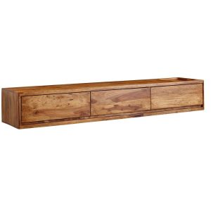 Lowboard Wiszące Sheesham Drewno 160 cm Stolik RTV Nowoczesna Szafka 678823 Lowboard Wiszące Sheesham Drewno 160 cm Stolik RTV Nowoczesna Szafka 678823