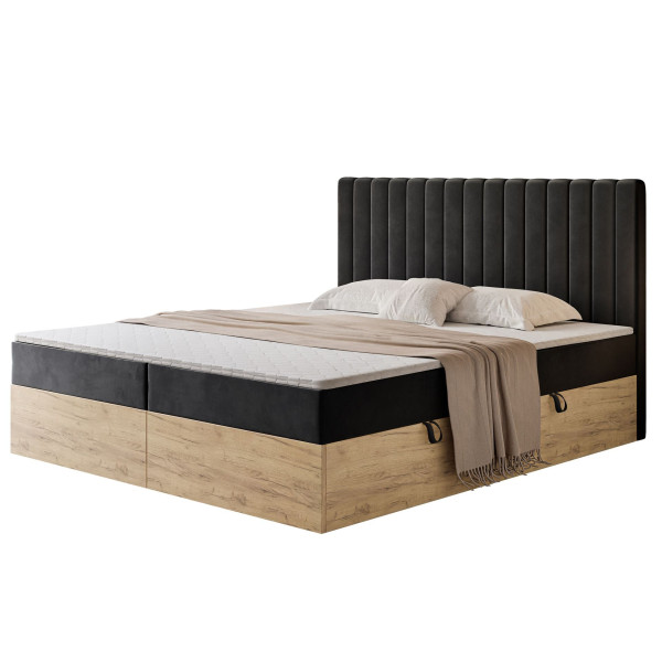 Łoże NOELLE z topperem 140x200 Velutto 19 337359