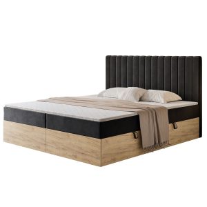 Łoże NOELLE z topperem 160×200 Velutto 19 337421