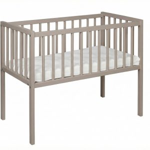 Łóżeczko Charlie taupe 80×40 BUKOWE dostawka materac opuszczany bok szelka 865829 Łóżeczko Charlie taupe 80×40 BUKOWE dostawka materac opuszczany bok szelka 865829