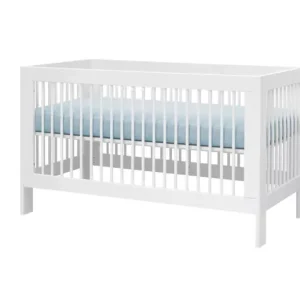 Łóżeczko dziecięce BASIC 140×70 białe 417372 Łóżeczko dziecięce BASIC 140×70 białe 417372
