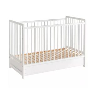 Łóżeczko dziecięce CYPI II PLUS 120×60 biały mat 760232 Łóżeczko dziecięce CYPI II PLUS 120×60 biały mat 760232