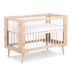 Łóżeczko dziecięce SOFIE 120×60 buk/białe 193081