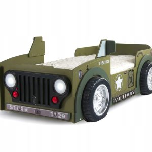 Łóżeczko dzieciece w kształcie terenówki Jepp Army 223931 Łóżeczko dzieciece w kształcie terenówki Jepp Army 223931