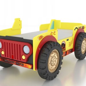 Łóżeczko dzieciece w kształcie terenówki Monstertruck 223929 Łóżeczko dzieciece w kształcie terenówki Monstertruck 223929