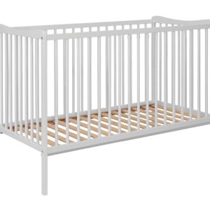 Łóżeczko Grześ – 120×60 BUKOWE BIAŁY 717834