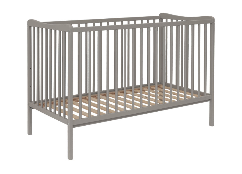 Łóżeczko Grześ 120x60 BUKOWE Taupe 717833