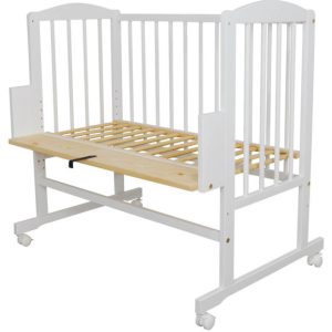 Łóżeczko niemowlęce dostawne 5w1 Filip 3 kołyska, sofa, kółka norma UE 812795