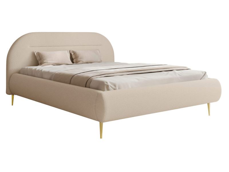 Łóżko 120x200 Aviano II tapicerowane z pojemnikiem, tkanina Vibe 06 994963