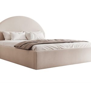 Łóżko 120×200 Lunare z pojemnikiem i wezgłowiem, Dream Velvet 202.03 802991