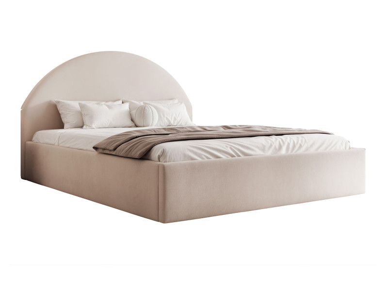 Łóżko 120x200 Lunare z pojemnikiem i wezgłowiem, Dream Velvet 202.03 802991