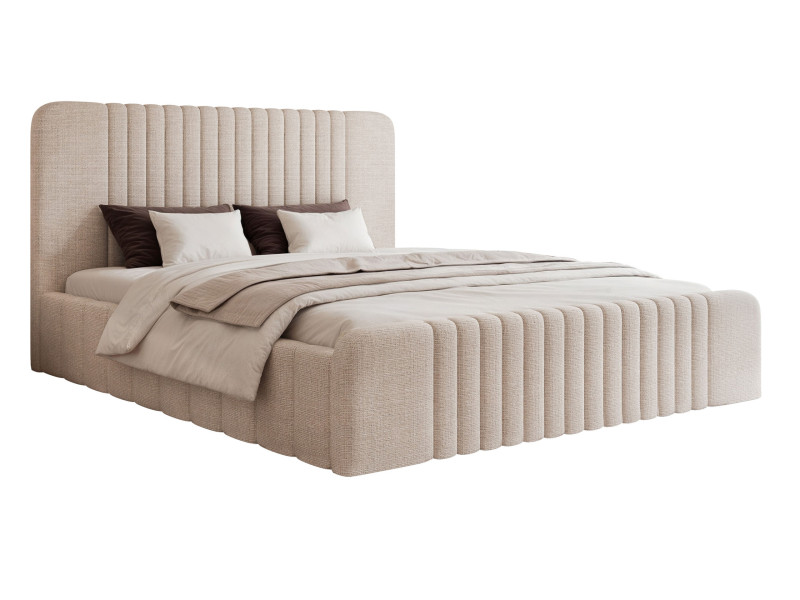 Łóżko 120x200 Verto Comfort z pojemnikiem, tkanina Cremona 02 840418