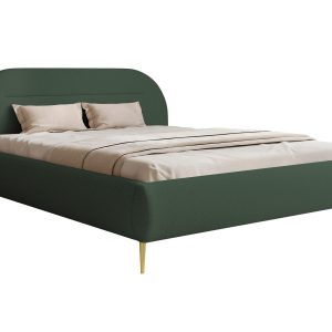 Łóżko 140×200 Aviano II tapicerowane z pojemnikiem, tkanina Vibe 39 994910