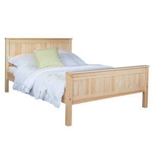 Łóżko 140×200 z drewna litego NATURAL WOOD, kolor sosnowy 230221