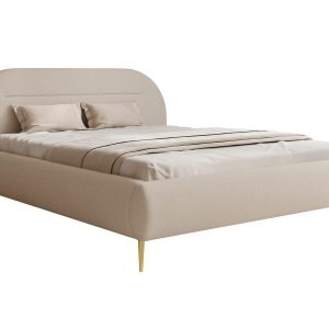 Łóżko 160×200 Aviano II tapicerowane z pojemnikiem, tkanina Vibe 08 994930