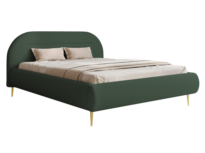 Łóżko 160x200 Aviano II tapicerowane z pojemnikiem, tkanina Vibe 39 994964
