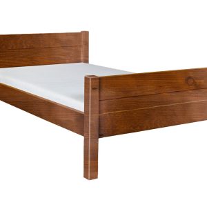 Łóżko 160×200 drewniane CLASSIC, kolor kasztan + stelaż 261286 Łóżko 160×200 drewniane CLASSIC, kolor kasztan + stelaż 261286