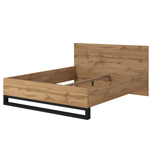 Łóżko 160x200 HOLLI HL31 dąb wotan 331103