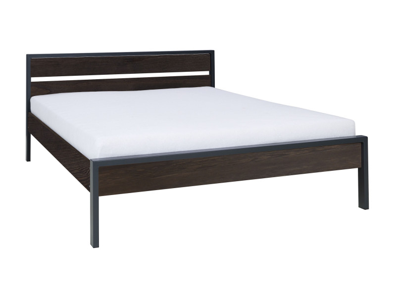 Łóżko 160x200 Loft wood, kolor orzech 550801