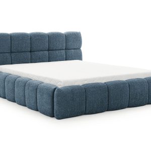 Łóżko 160×200 Sorelle tapicerowane z pojemnikiem, Coral 10 niebieski 983654 Łóżko 160×200 Sorelle tapicerowane z pojemnikiem, Coral 10 niebieski 983654