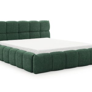 Łóżko 160×200 Sorelle tapicerowane z pojemnikiem, Coral 20 butelkowa zieleń 983660 Łóżko 160×200 Sorelle tapicerowane z pojemnikiem, Coral 20 butelkowa zieleń 983660