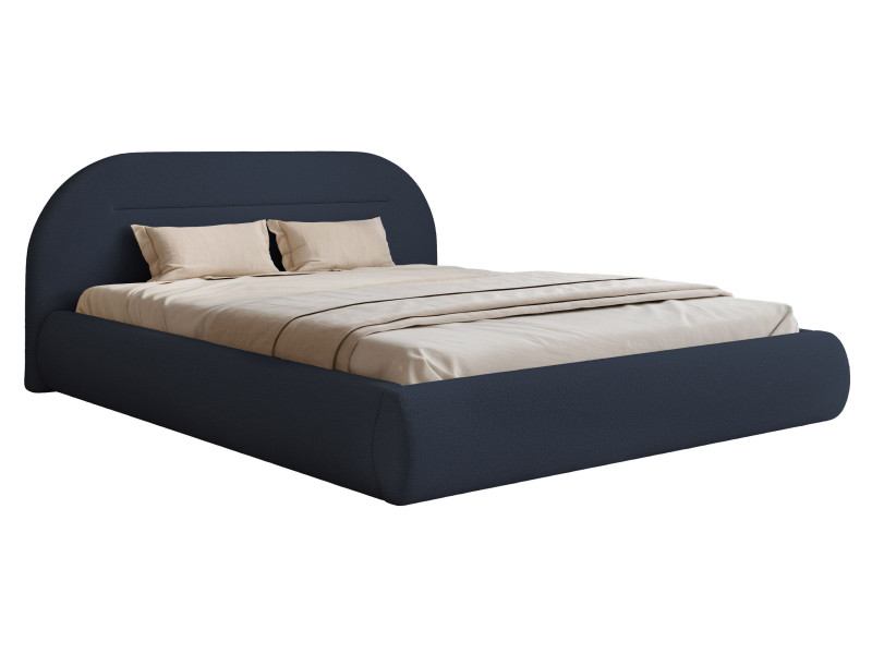 Łóżko 180x200 Aviano I tapicerowane z pojemnikiem, tkanina Vibe 79 994946