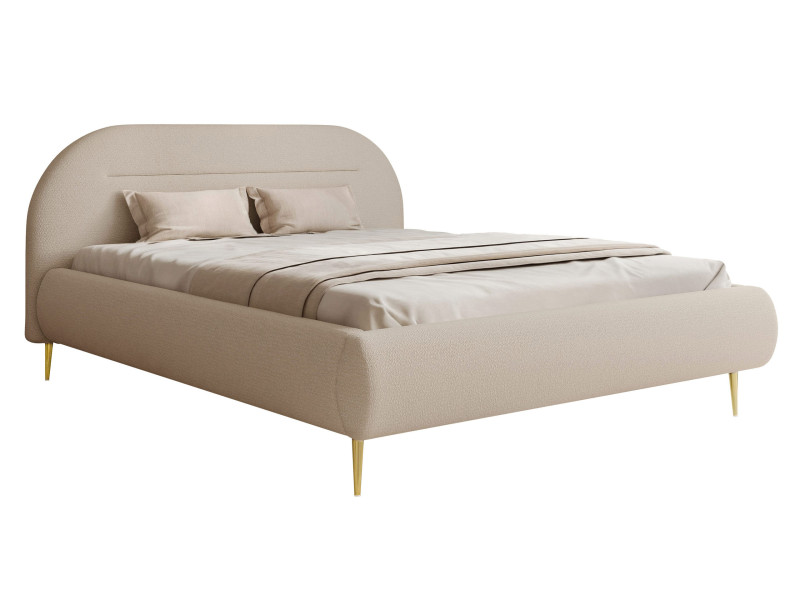Łóżko 180x200 Aviano II tapicerowane z pojemnikiem, tkanina Vibe 08 994952