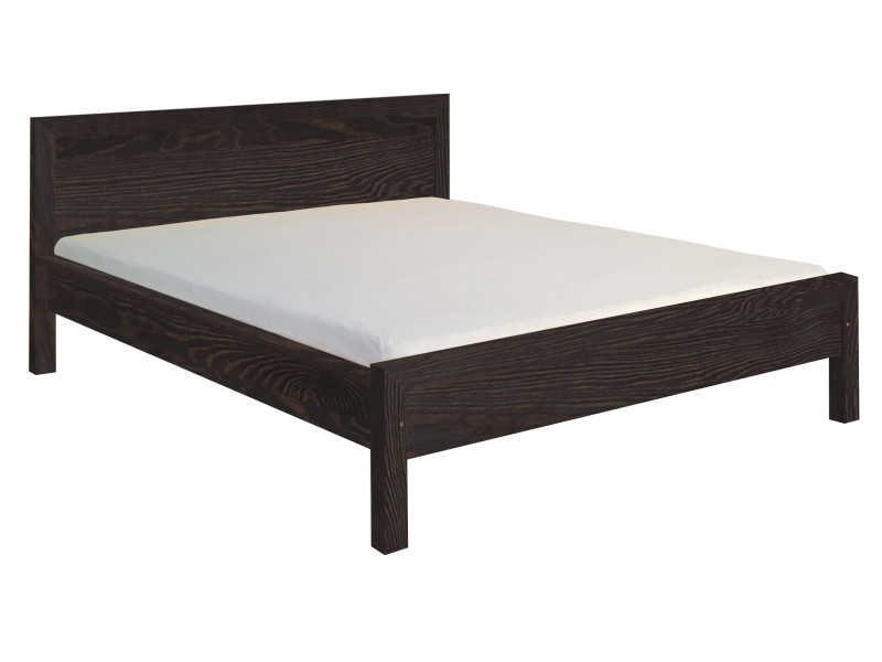 Łóżko 180x200 drewniane PRESTIGE, kolor orzech 550815