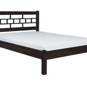 Łóżko 180×200 drewno z metalem Grenada, kolor orzech 568626 Łóżko 180×200 drewno z metalem Grenada, kolor orzech 568626