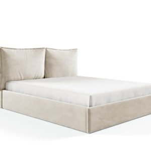 Łóżko 180×200 z pojemnikiem , metalowy stelaż GLAM riviera 21 572505 Łóżko 180×200 z pojemnikiem , metalowy stelaż GLAM riviera 21 572505