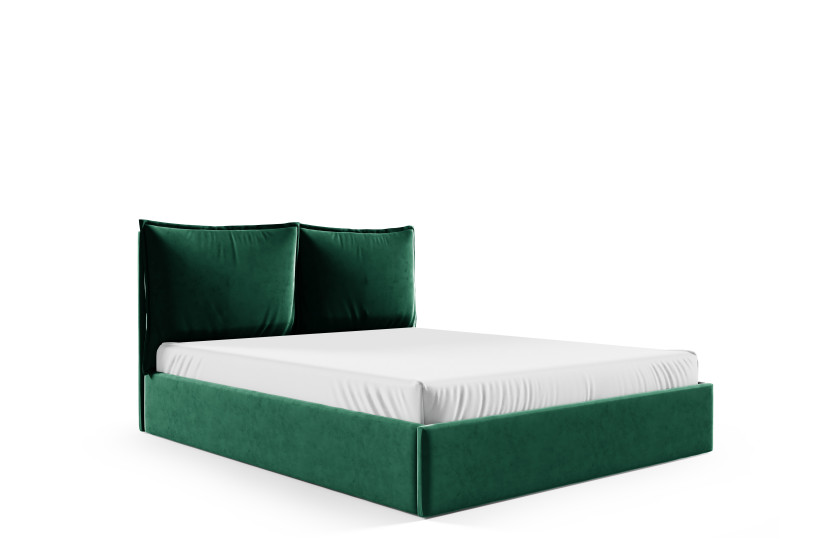 Łóżko 180x200 z pojemnikiem , metalowy stelaż GLAM riviera 38 572508