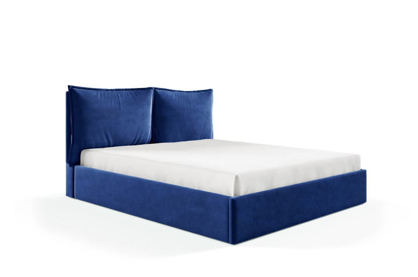 Łóżko 180x200 z pojemnikiem , metalowy stelaż GLAM riviera 81 572503