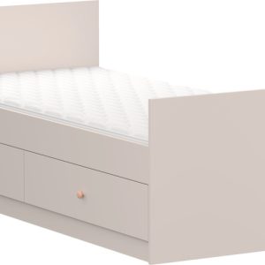 Łóżko 90×200 dziecięce z pojemnikiem ORIO biały 1030563 Łóżko 90×200 dziecięce z pojemnikiem ORIO biały 1030563