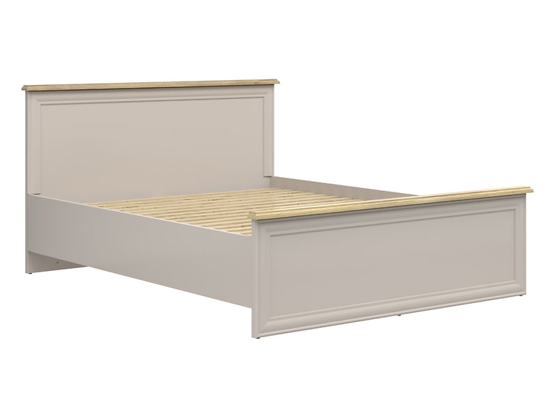 Łóżko Anga A 160x200 kaszmir/dąb mauvella 576830