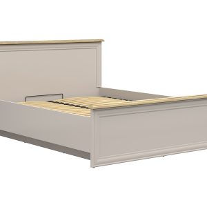 Łóżko Anga B 160×200 ze stelażem i pojemnikiem kaszmir/dąb mauvella 576831 Łóżko Anga B 160×200 ze stelażem i pojemnikiem kaszmir/dąb mauvella 576831