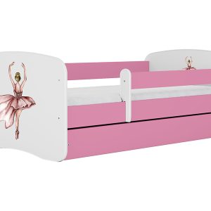 Łóżko Babydreams 140×70 tancerka z szufladą różowe 774977 Łóżko Babydreams 140×70 tancerka z szufladą różowe 774977