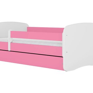 Łóżko Babydreams 160×80 z szufladą różowe 102246