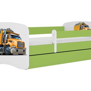 Łóżko Babydreams 180×80 z szufladą zielone ciężarówka 102266 Łóżko Babydreams 180×80 z szufladą zielone ciężarówka 102266