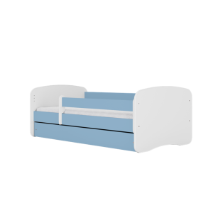 Łóżko Babydreams niebieskie Jednorożec z szufladą materac piankowy 160×80 1054106 Łóżko Babydreams niebieskie Jednorożec z szufladą materac piankowy 160×80 1054106