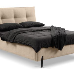Łóżko Biscuit 160x200cm beżowe Cosy z pojemnikiem na pościel 669637 Łóżko Biscuit 160x200cm beżowe Cosy z pojemnikiem na pościel 669637