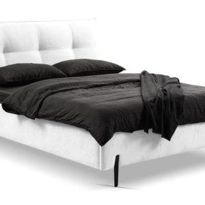 Łóżko Biscuit 180x200cm białe Cosy z pojemnikiem na pościel 669622 Łóżko Biscuit 180x200cm białe Cosy z pojemnikiem na pościel 669622