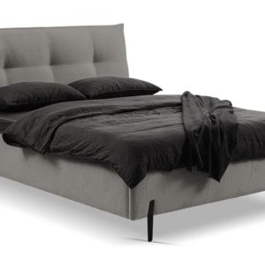 Łóżko Biscuit 180x200cm ciemnoszare Cosy pojemnik na pościel 669626 Łóżko Biscuit 180x200cm ciemnoszare Cosy pojemnik na pościel 669626