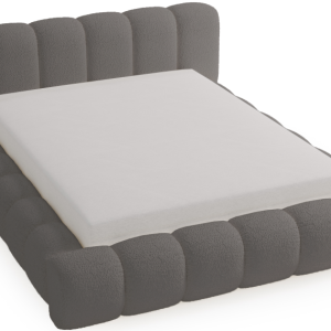 Łóżko boucle 160×200 Cloud z grubą pianką, chmurka – Szary 1053389 Łóżko boucle 160×200 Cloud z grubą pianką, chmurka – Szary 1053389