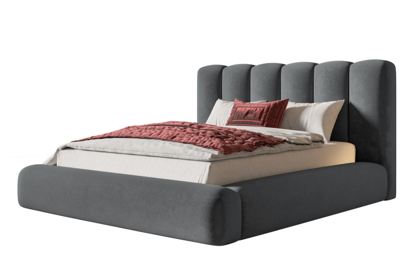 Łóżko tapicerowane ALVA MAXI 120x200 ze stelażem metalowym 1056826