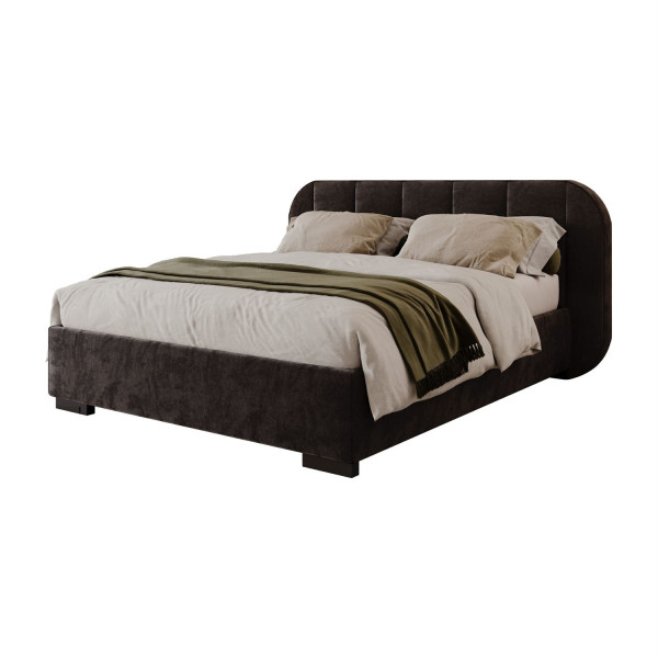 Łóżko tapicerowane AMARA z pojemnikiem i stelażem 180x200, Royal Velvet 254 847126