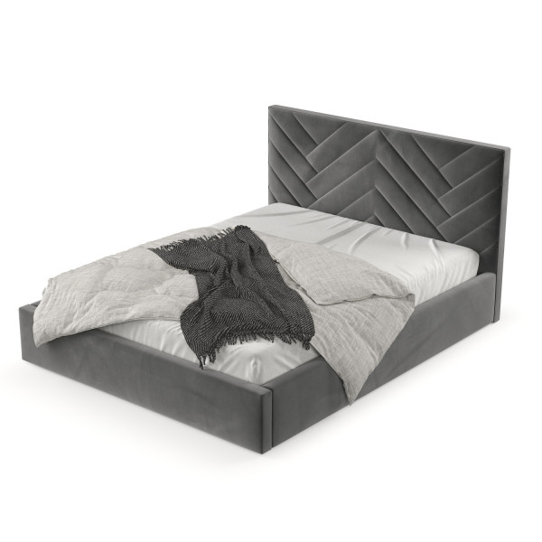Łóżko tapicerowane ARCO 160x200 KRO 1052990
